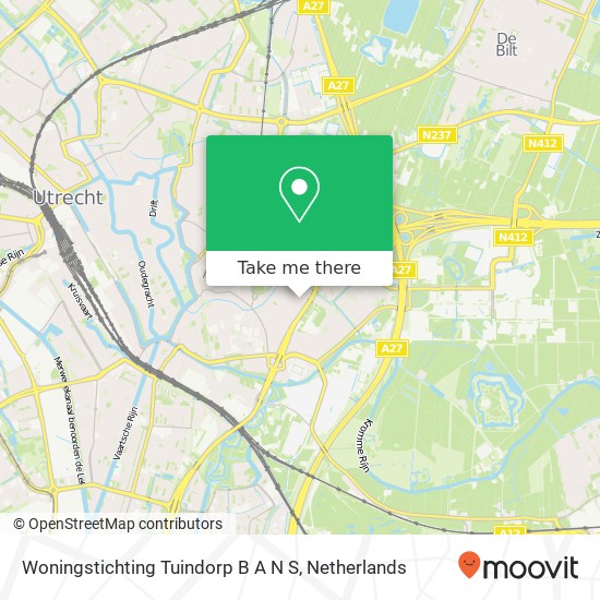 Woningstichting Tuindorp B A N S map