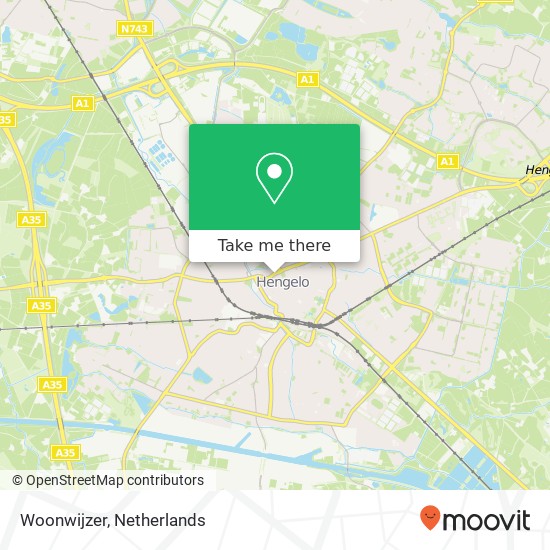 Woonwijzer Karte