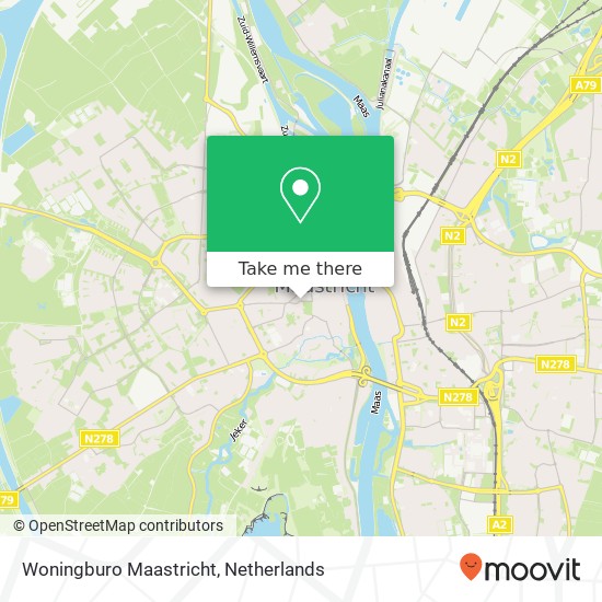 Woningburo Maastricht Karte