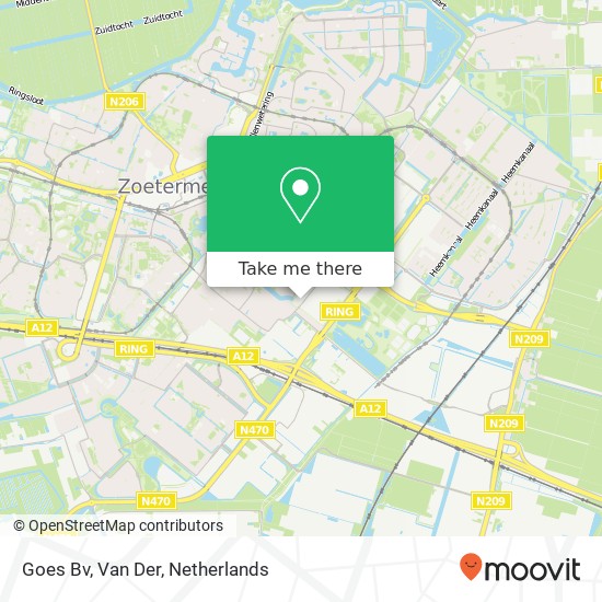 Goes Bv, Van Der map