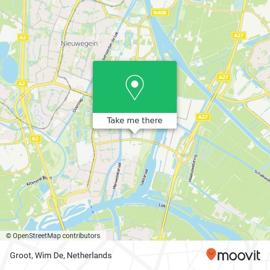 Groot, Wim De map