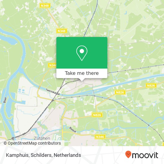 Kamphuis, Schilders map