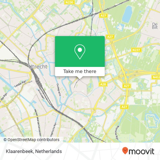 Klaarenbeek map