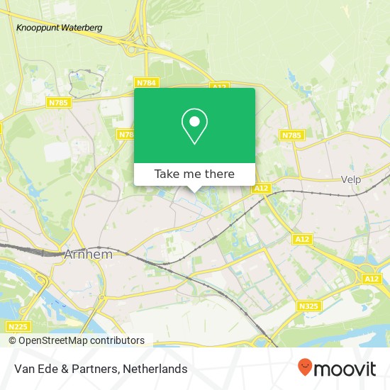 Van Ede & Partners map