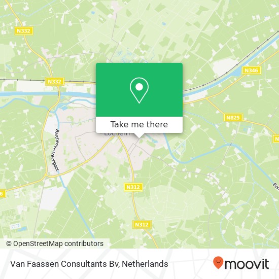 Van Faassen Consultants Bv map