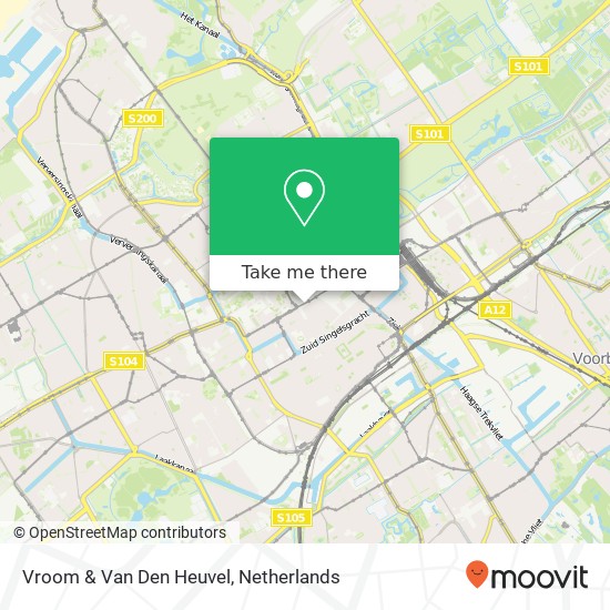 Vroom & Van Den Heuvel map