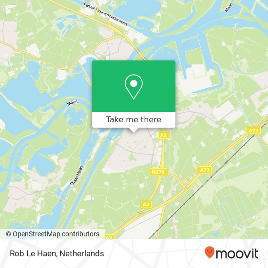 Rob Le Haen map