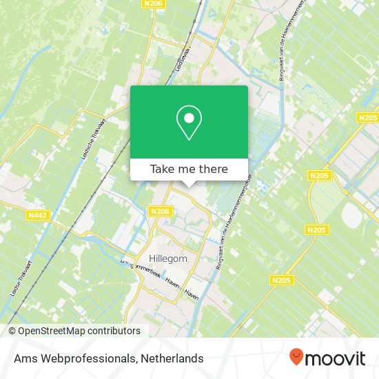 Ams Webprofessionals map