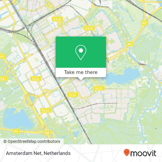 Amsterdam Net map