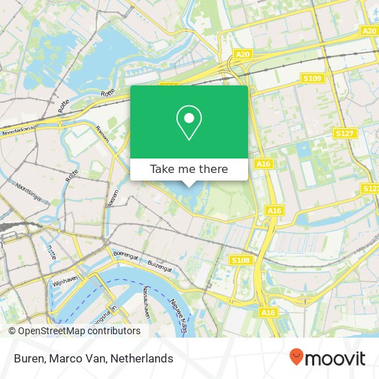 Buren, Marco Van map