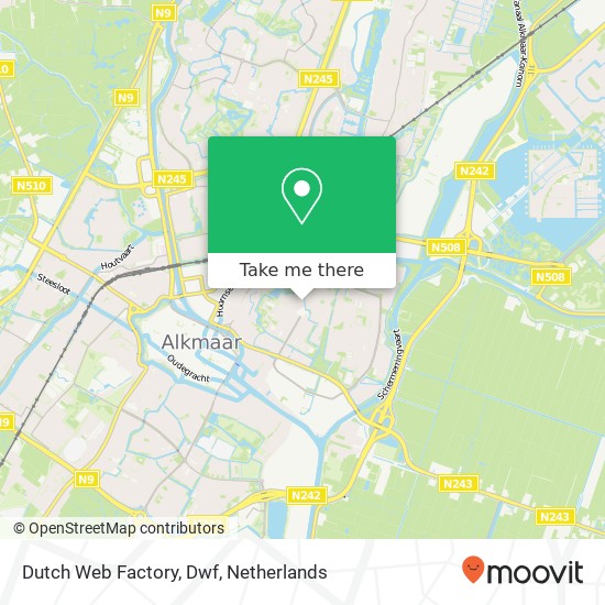 Dutch Web Factory, Dwf map