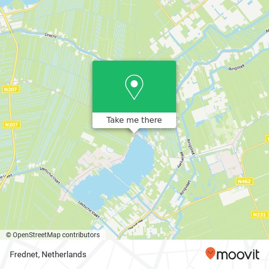 Frednet map