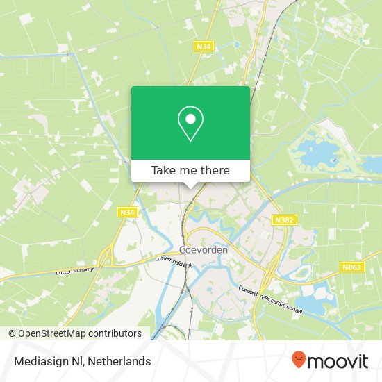 Mediasign Nl map