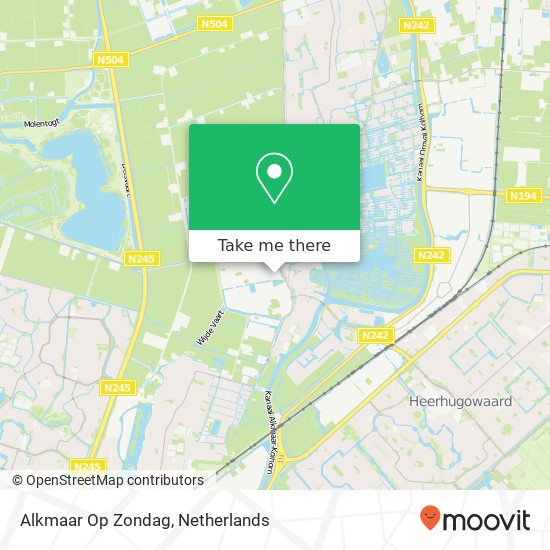 Alkmaar Op Zondag map