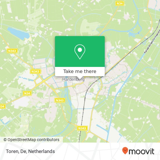 Toren, De map