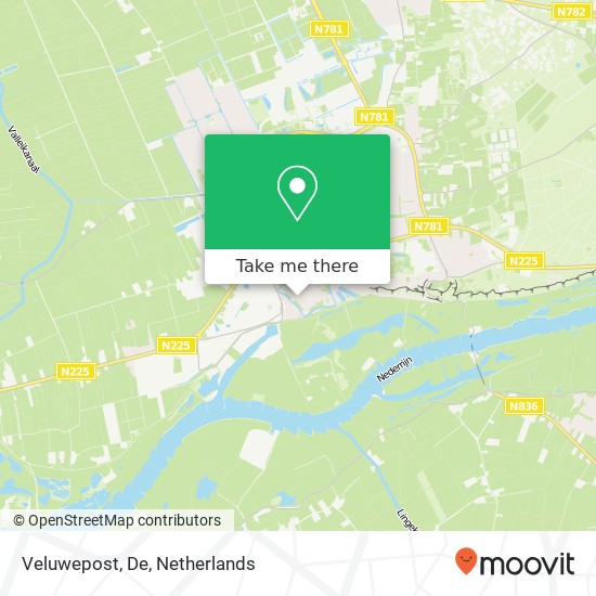 Veluwepost, De map