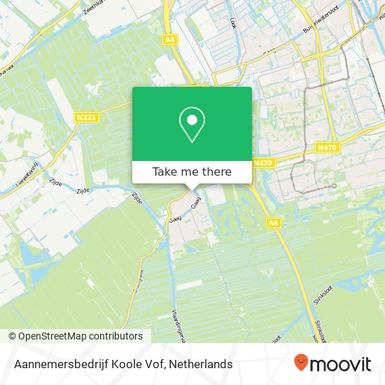 Aannemersbedrijf Koole Vof map