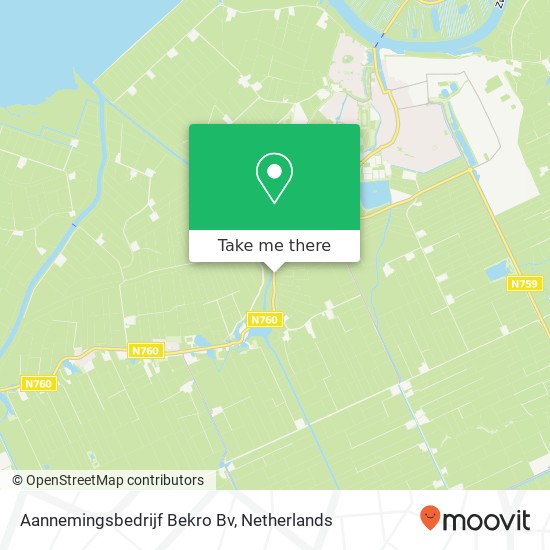 Aannemingsbedrijf Bekro Bv map