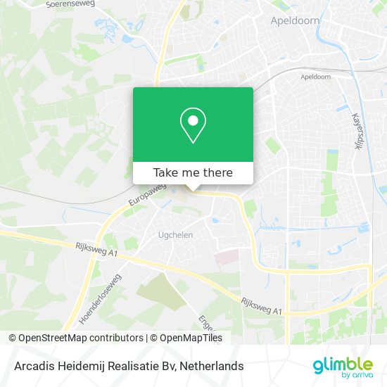 Arcadis Heidemij Realisatie Bv Karte