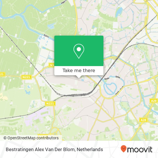 Bestratingen Alex Van Der Blom map