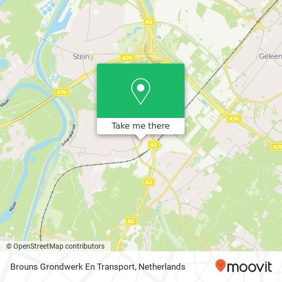 Brouns Grondwerk En Transport Karte