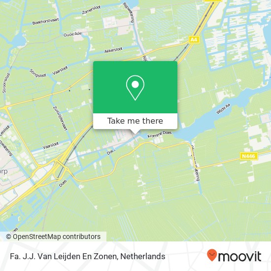 Fa. J.J. Van Leijden En Zonen Karte