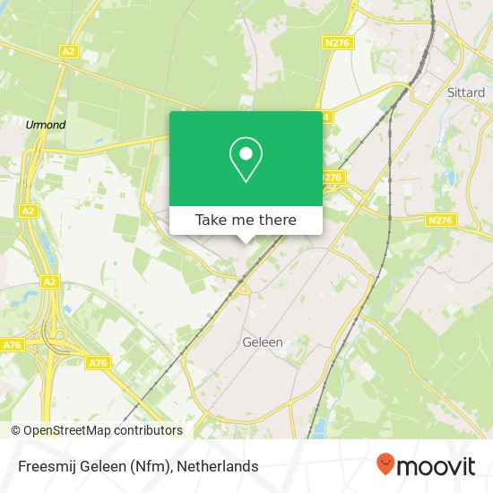 Freesmij Geleen (Nfm) map