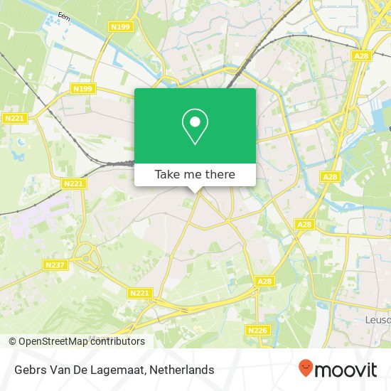 Gebrs Van De Lagemaat map