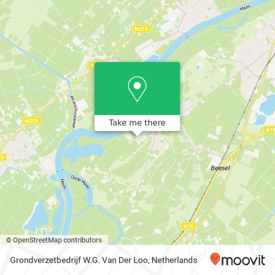 Grondverzetbedrijf W.G. Van Der Loo map