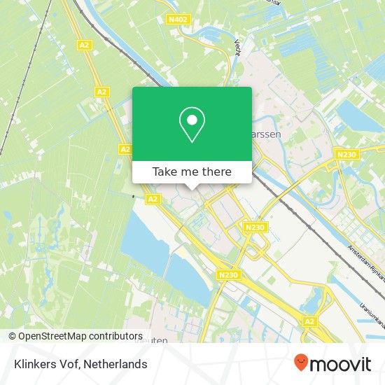 Klinkers Vof map