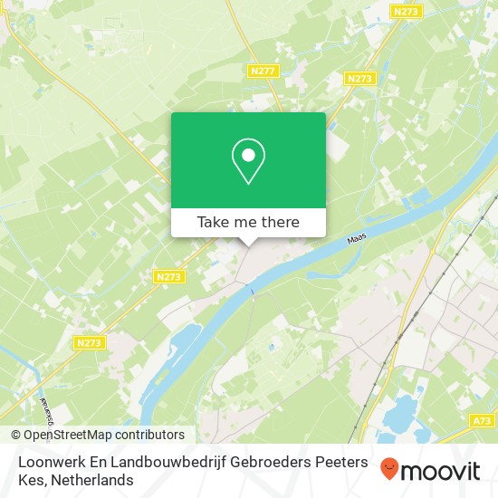 Loonwerk En Landbouwbedrijf Gebroeders Peeters Kes map