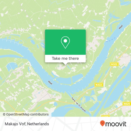 Makajo Vof map