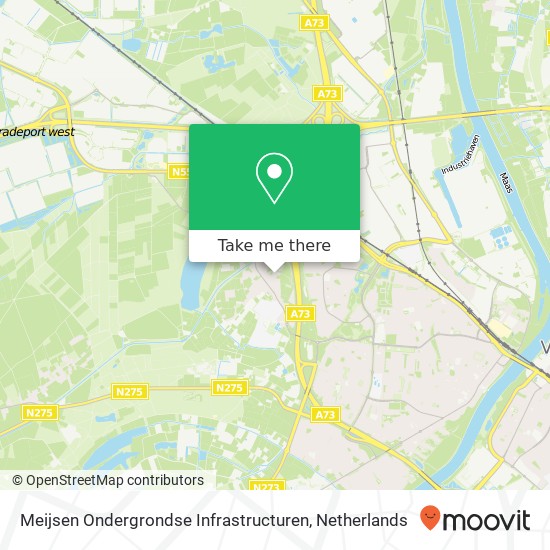 Meijsen Ondergrondse Infrastructuren map