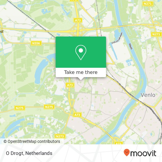 O Drogt map