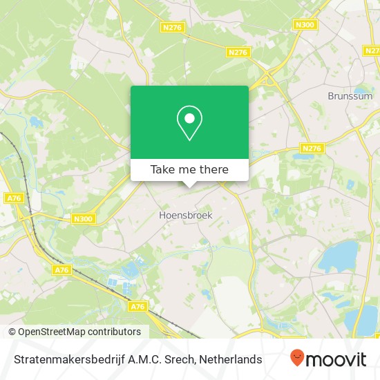 Stratenmakersbedrijf A.M.C. Srech map