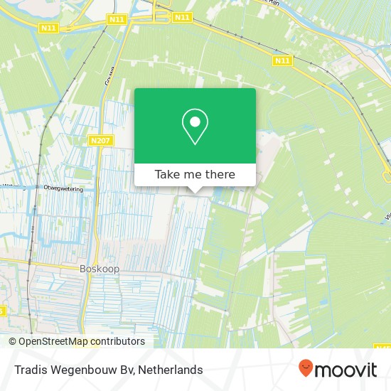 Tradis Wegenbouw Bv map