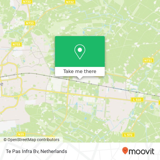 Te Pas Infra Bv map