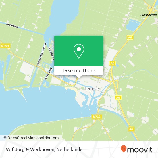 Vof Jorg & Werkhoven map