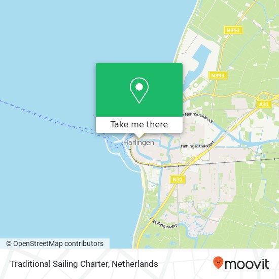 Traditional Sailing Charter Karte