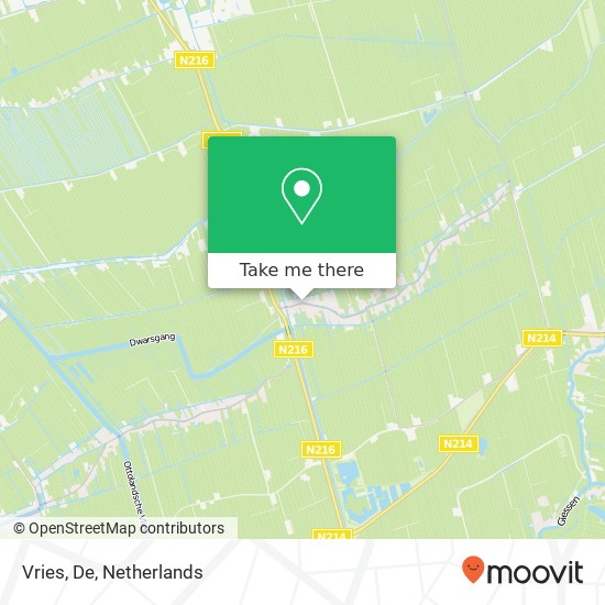 Vries, De map