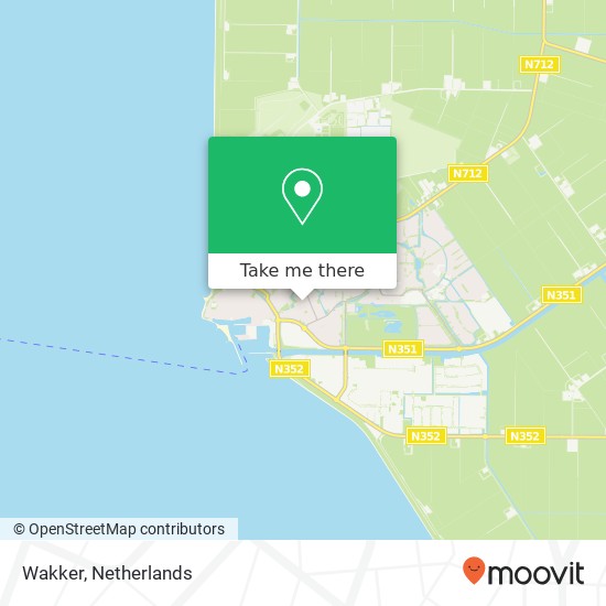 Wakker map