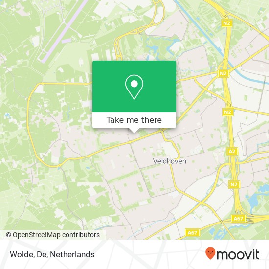 Wolde, De map