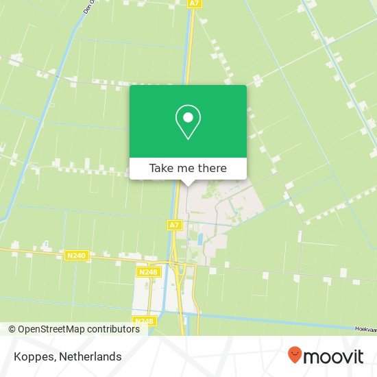 Koppes map