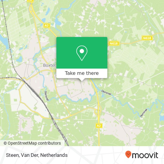 Steen, Van Der map