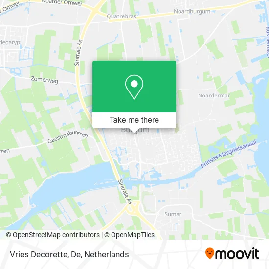 Vries Decorette, De map