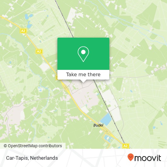 Car-Tapis map