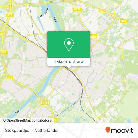 Stokpaardje, 'T map