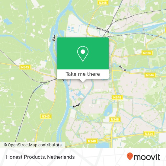 Honest Products map