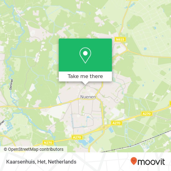 Kaarsenhuis, Het map