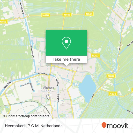 Heemskerk, P G M map